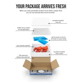 Maine Lobster Now - 2.5 lb Live Maine Lobster (2 Pack)