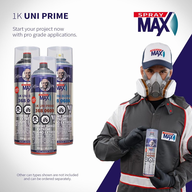 SprayMax 1K Uni Prime Gray | High Build Primer Filler