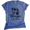 EVERTREE CLOTHING Beagle Mom V-Neck T-Shirt, Unisex Women's V-Neck Shirt,