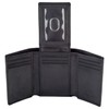 Stealth Mode Trifold Wallet - RFID Blocking Wallet with Flip