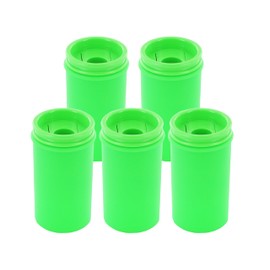 KUM AZ1028616-G - Pencil Sharpener with Container 1870 Mini K1, 5 Sharpeners Green, Container Sharpener