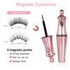 8 Pairs Magnetism Lashes Eyeliner Set Realistic Strong Hold Reusable