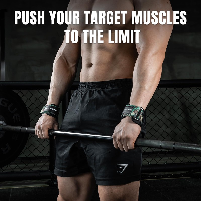 Correas de muñeca para levantamiento de pesas con correa para