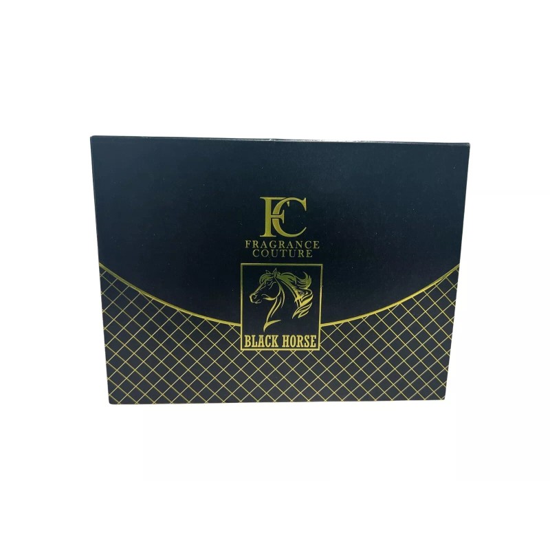 FRAGRANCE COUTURE BLACK HORSE FOR MEN 3-Pieces Gift Set