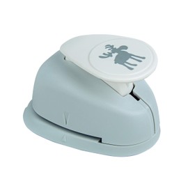 Rayher Paper Craft Punch with Elk Design, Lever Punch for Card Making and Scrapbooking, 2.54cm, 1", 89762000