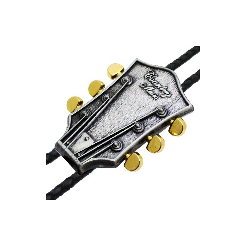 Guitar Head [Bolo Tie Necklace] polar Tie Polo Tie Bolo