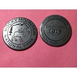 Rocky Mountain National Park Elk Collectible Token