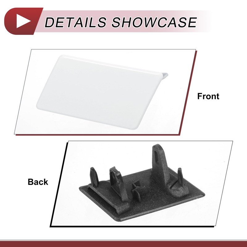 HEROFFIX Front Left Bumper Headlight Washer Nozzle Cover Cap No.C2Z16548