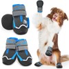Weesiber Dog Shoes, Pack of 4 Non-Slip Dog Boots with