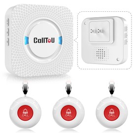 Caregiver Pager Wireless Call Button Nurse Alert System 500+ Feet