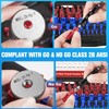 76Pcs Thread Checker, Nut and Bolt Thread Checker 38 Standard