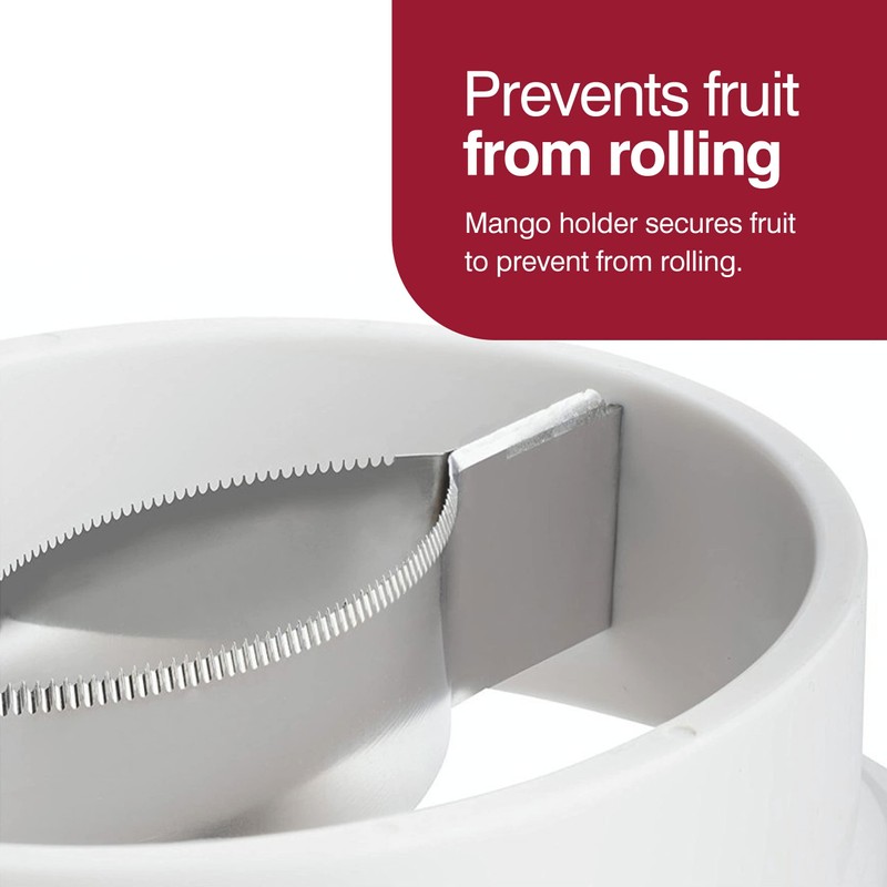 Zyliss 3-in-1 Mango Slicer, Peeler and Pit Remover Tool -