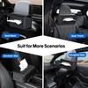 KZBHHP Upgraded Car Tissue Holder Premium PU Leather Tissue Box