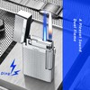 Lighters Soft Flame Lighter Retro Grinding Wheel Traditional Butane Torch