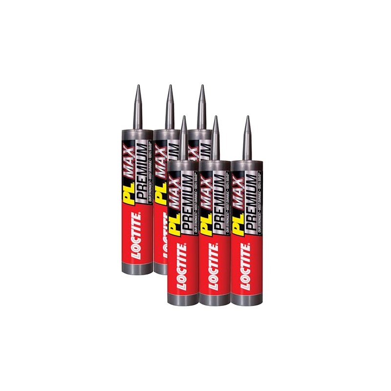 Loctite PL Premium Max Construction Adhesive, 9 fl oz Cartridge,