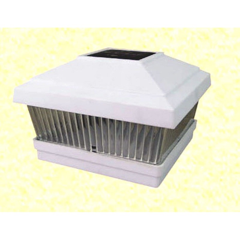 AFFORDABLE Outdoor Garden 8 Pack White Solar Power LED Pathway