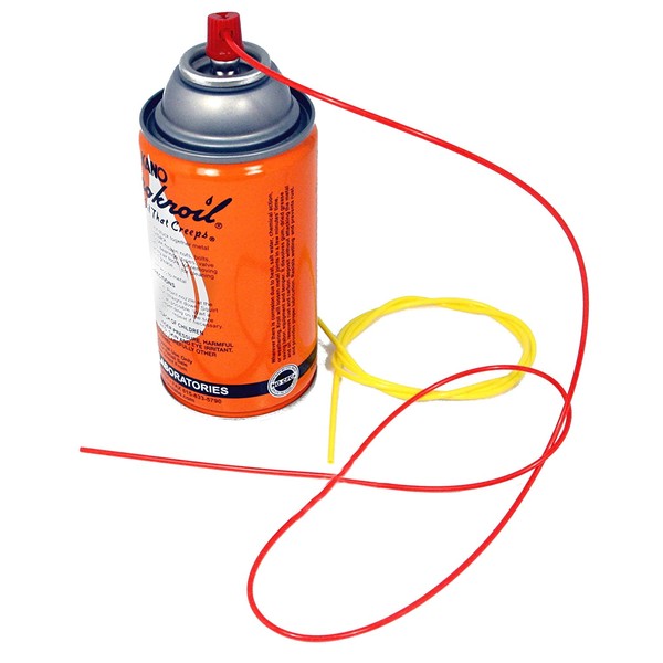 Aerosol Replacement Straws, Flexible Extension, Made in The USA