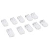 100Pcs TF2005A 8P8C RJ45 Connector CAT6 Unshielded Ethernet Crystal Head