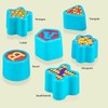 Kids Blocks Shape Sorting Toy Plastic Montessori Activity Cube Baby