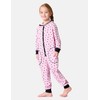 Merry Style MS10-223 Girls' Romper, Sleeping Suit with Hood, Pink
