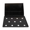 Smoker Box Black V Shape Stainless Steel Anti Stick Large