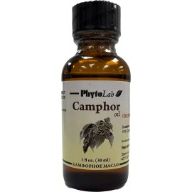 PhytoLab Camphor Oil PhytoLab 1 Fluid Ounce, 30ml (Камфорное масло)