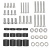Universal TV Mounting Hardware Kit, Including Screws(M4 M5 M6), Washers,