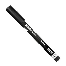 (AK Interactive) CARCM001 Black Rubber Expression Marker - Real Color Marker / (AK interactive)CARCM001 고무 표현용 검정색 - 리얼컬러 마커