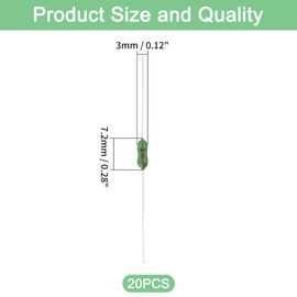 Fielect Pico Fuse 125V 5A Fast Blow Fuse Resistance Type No self-Recovery Fuse for Telecom Communication 50pcs