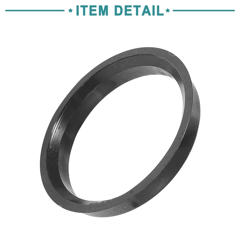 ACROPIX 57.1 to 65.1mm Hub Centric Rings Black - Pack