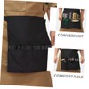 SAFIGLE Classic Black Hairdressing Apron with Adjustable Straps Essential Tool