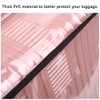 SHILIPAIJC 1Pieces Clear PVC Suitcase Cover Protector - 24 Inch