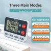 Digital Dual Kitchen Timer, 2 Channels Count UP/Down Kitchen Timer