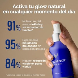 KareCo REJUVENATE Loción Tónica | Tonico Facial con Acido Hialuronico para una Hidratación Profunda | Controla el exceso de grasa y revitaliza tu piel instantáneamente | Skin Care Premium