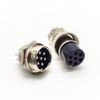 Elecbee GX20 7 Pin Connector Thread Metal Aviation Cable Connector