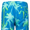 Hurley Boys' Pull On Swim Trunks, Neptune Blue/Palms, 6