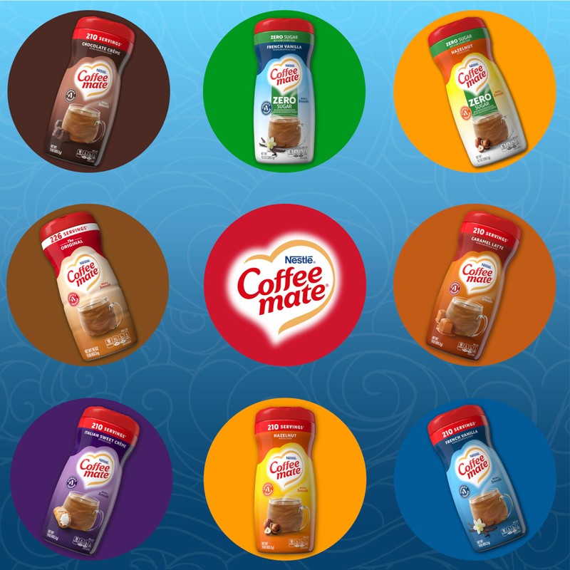 Nestle Coffee mate Flavored Creamer 4 Pack Variety Pack (15