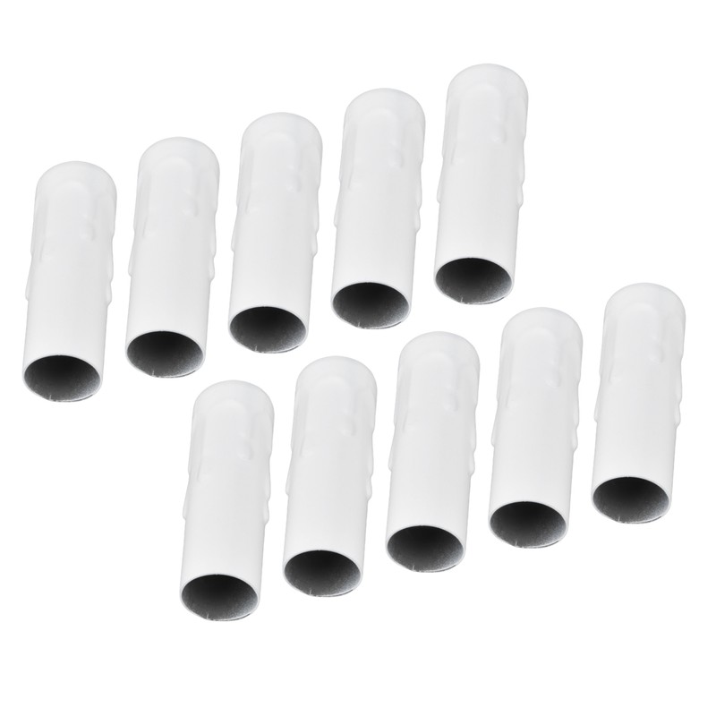 10Pcs E14 Metal Tube for Candle Lamp Holder Lamp Base