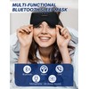Bluetooth Sleep Mask with Headphones, 3D Bluetooth Eye Mask for