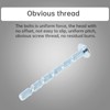 Smgda 100 Pack M4 x 45mm Truss Head Break Away