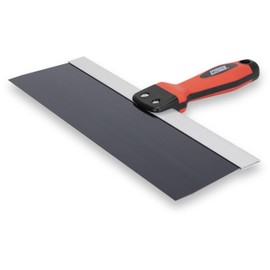 WAL-BOARD TOOLS Soft Grip Drywall Taping Knife, 14 Inch Blue Steel Blade, Made in The USA, 019-044