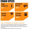 Chainsaw Chain 20 Inch .325" Pitch, .063" Gauge, 81 Drive