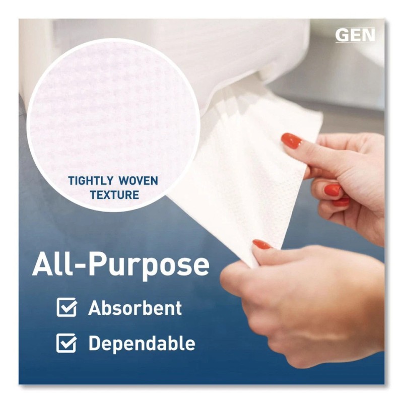 GEN GEN1820 1-Ply 8" x 800' Hardwound Roll Towels -