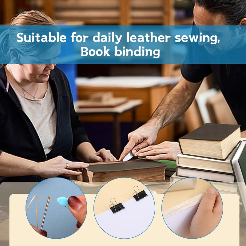 Axmru 41 Pcs Book Binding Kits Bookbinding Tools Book Binding