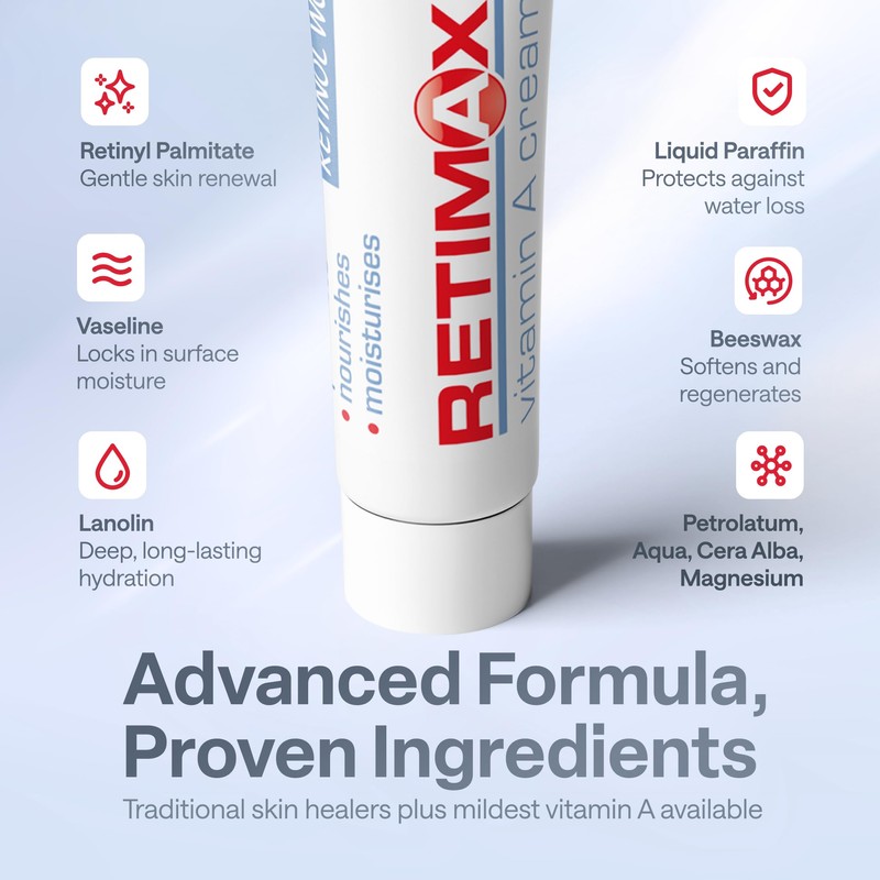 Retimax 1500 Vitamin A, Retinol, Protective Ointment, Anti-Ageing Anti-Wrinkles Cream