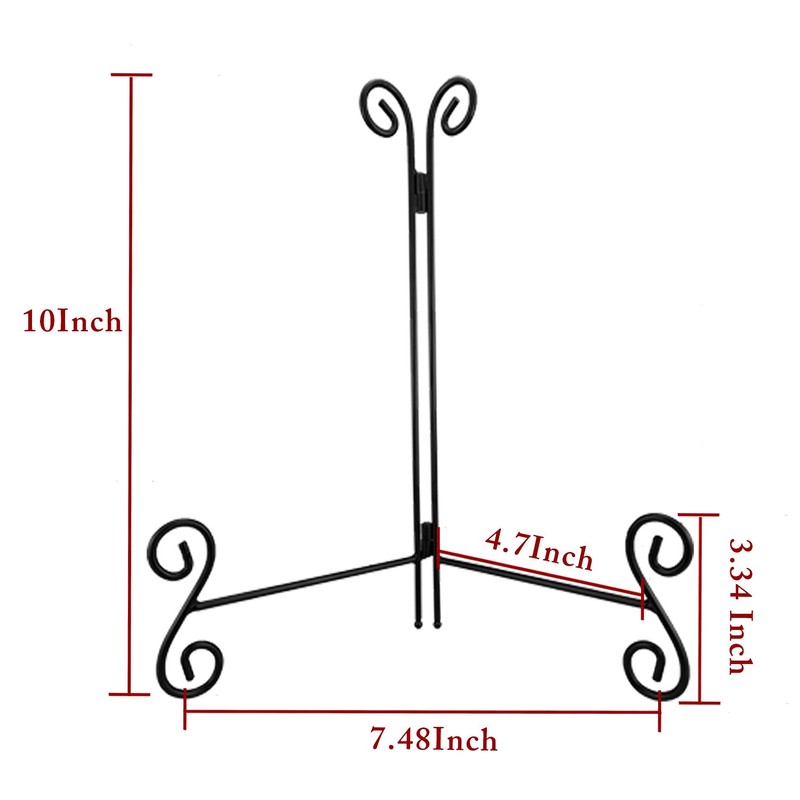 UOYEET Plate Stand, 1 Pack 10 Inch Plate Holder for
