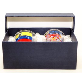 Venezuela Souvenir Boxed Shot Glass Set (Set of 2)