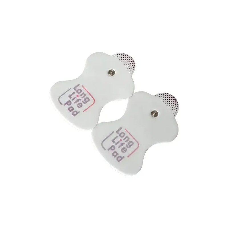 Electrodos Omron Long Life Reutilizables TENS 4 Unidades Blancos