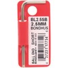 BONDHUS BL2.5SB No.17754 Hexagonal Ball Point L-Wrench Short 0.1 inch