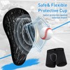 Runhit 2 Pack Boys Cup Underwear Baseball Football Cup Boxer